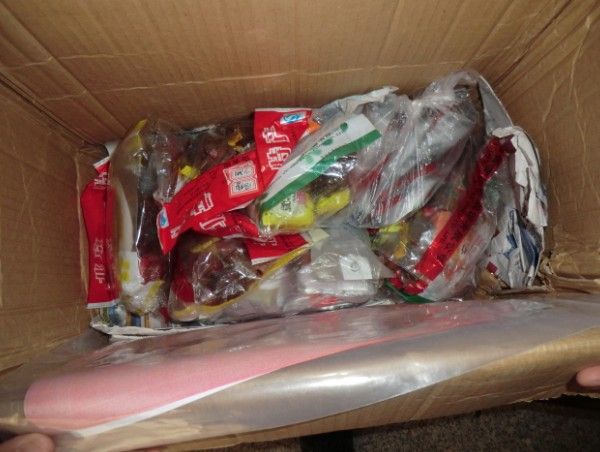 终于收到了快递