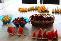 周主任特意为大家准备的水果