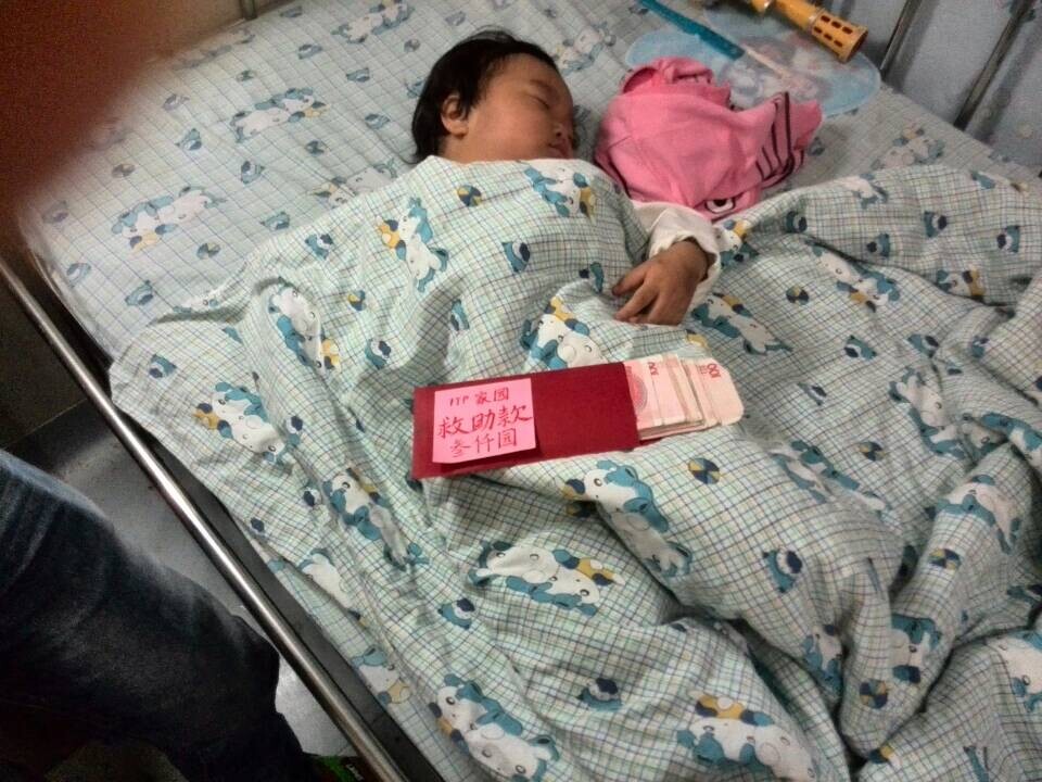 给好好送上家园的捐款