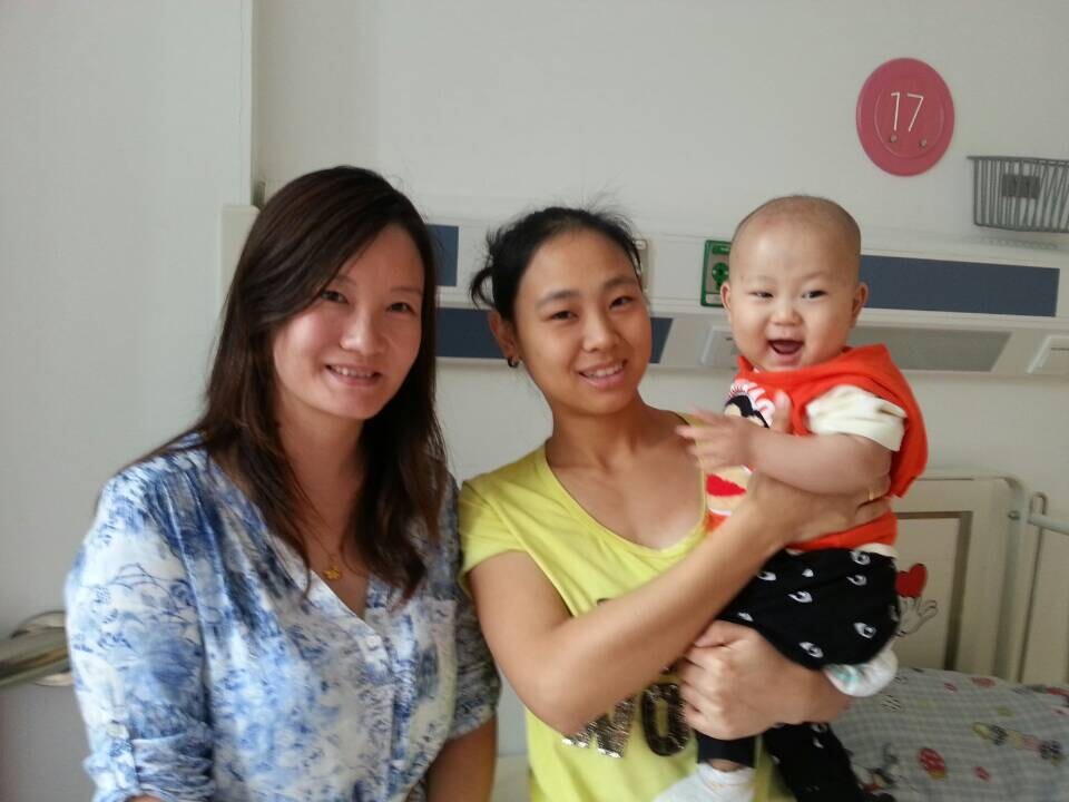 ITP家园志愿者Maggie和蓝逸母子